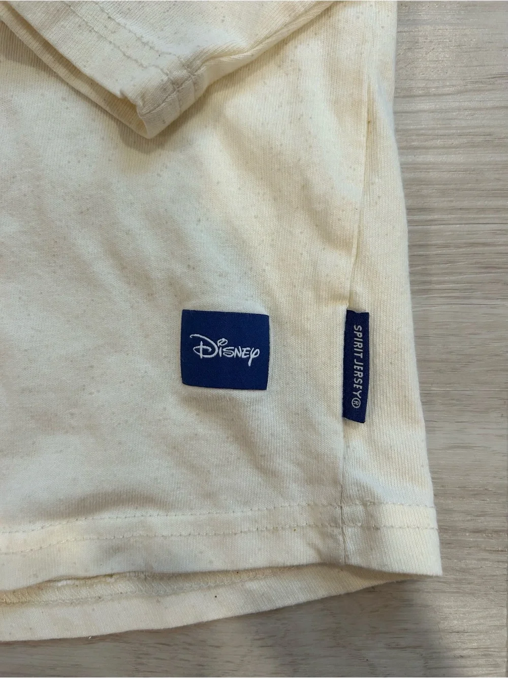 Disney World Cream and Gold Long Sleeve Spirit Jersey